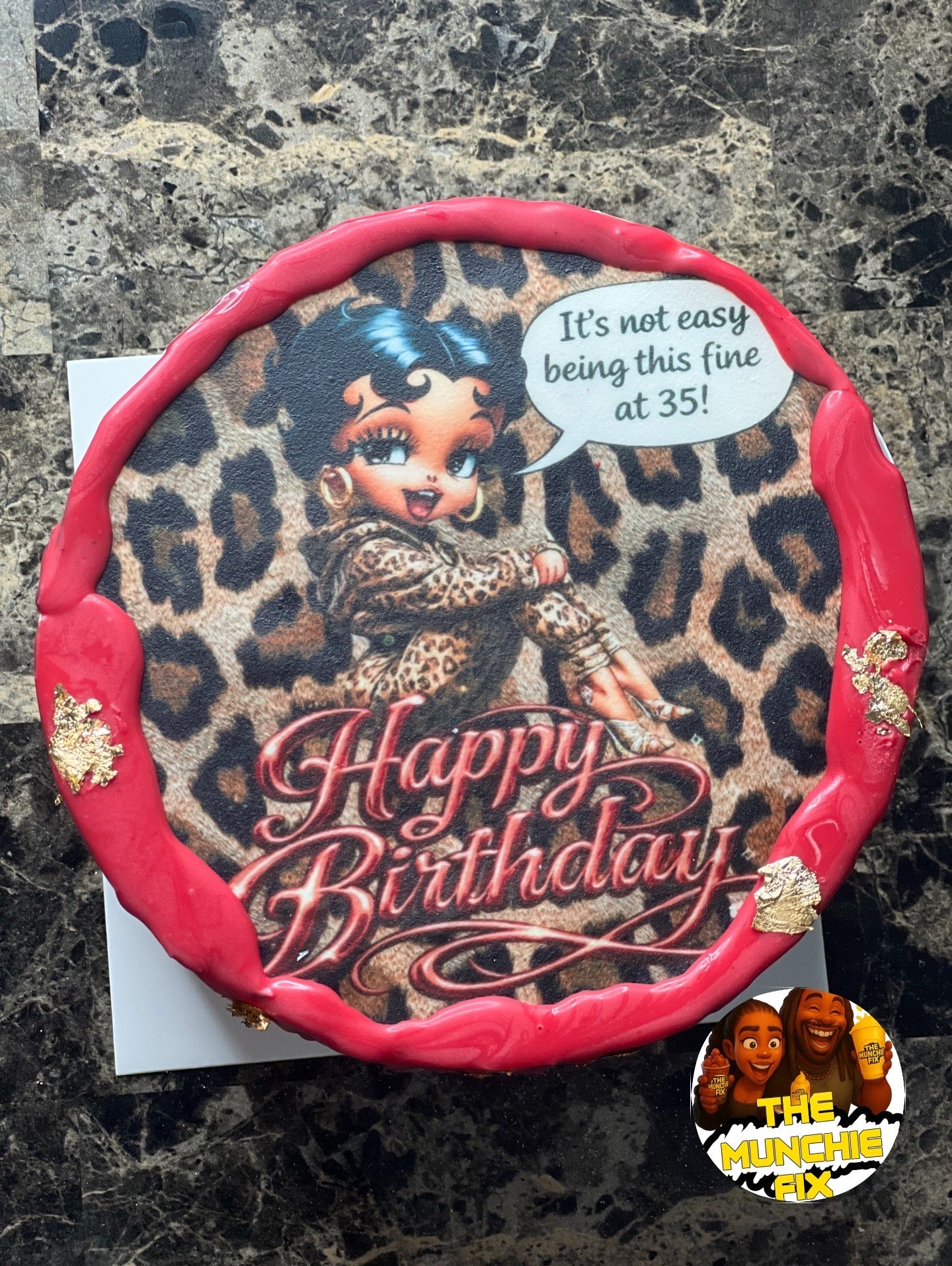 Betty Boop Birthday Cake