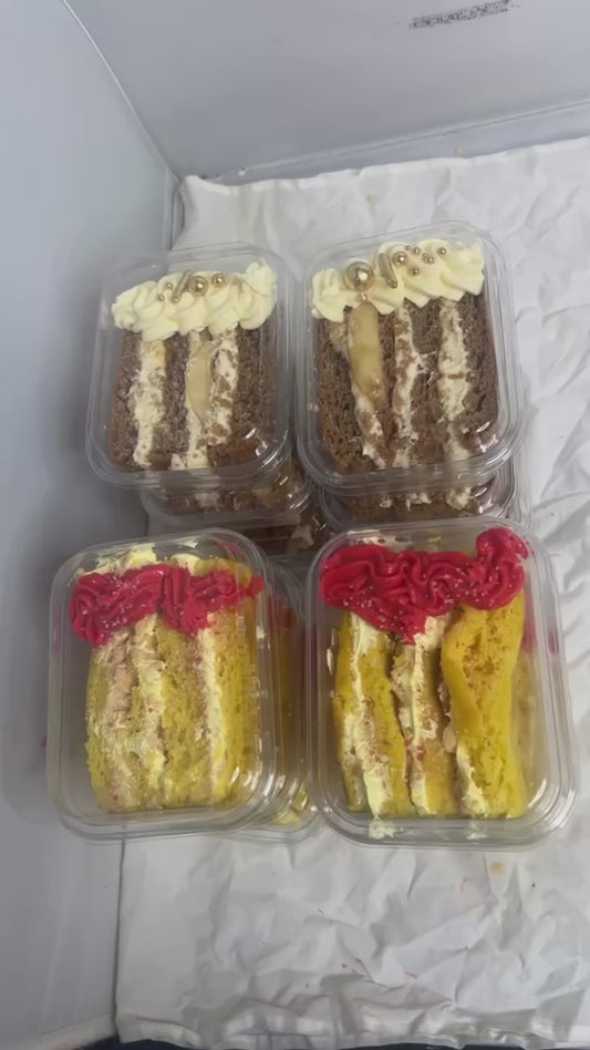 Personal cake slices