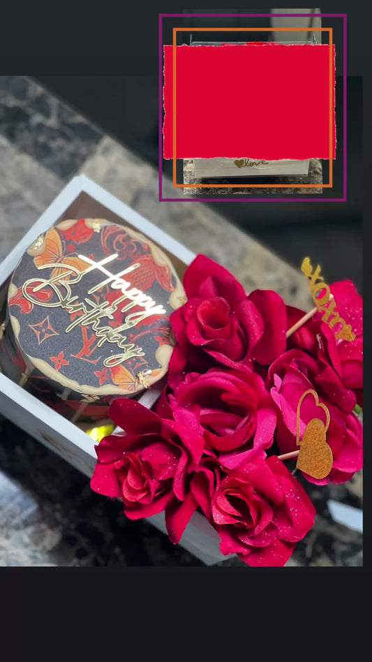 The Rose Luxe Cake Box